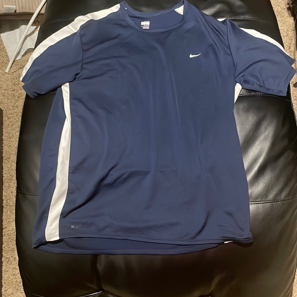 Navy Blue Men’s Nike Athletic Shirt